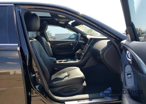 2022 Infiniti Q50 Sensory z USA, uszkodzony, nr VIN JN1EV7CP1NM311867